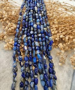 Lapis Lazuli Taşı Doğal Taş Dizi Amorf Şekilli