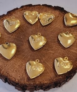 Açılır Love Kalp Kolye Ucu