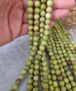 Serpantin Ceyt (Jade) Doğal Taş 8 mm