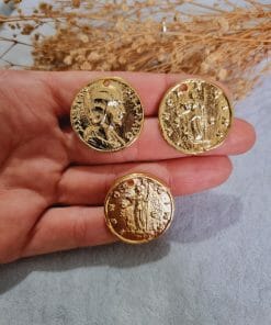 Antik Roma Parası Madalyon Kolye Ucu