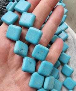 16x16 MM Karo Turkuaz Doğal Taş