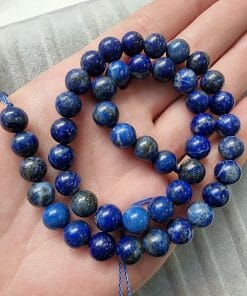 8 MM Lapis Lazuli Doğal Taş Boncuk A+++