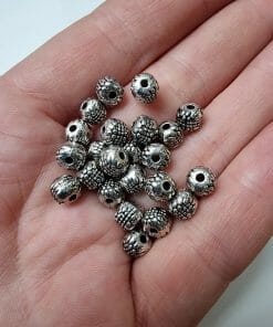 Top Döküm Kararmaz Takı Ara Malzemesi - Gümüş