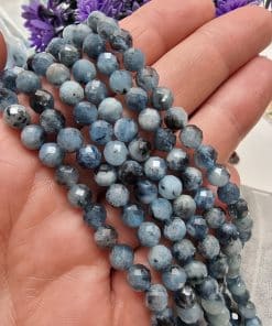 6 MM Faset Kesim AAA Akuamarin Doğal Taş