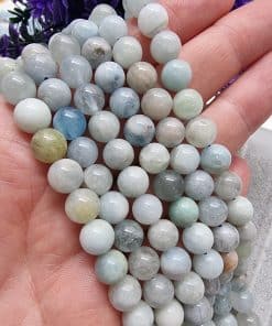 8 MM Akuamarin Doğal Taş AAA