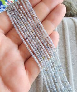 2 MM Faset Kesim Akuamarin Taşı
