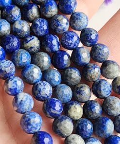 8 MM Faset Kesimli Lapis Lazuli Taşı