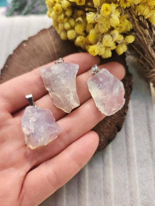Ham Opal Taşı Kolye Ucu
