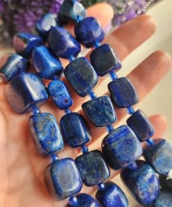 Küp Tambur Dizi Lapis Lazuli Taş