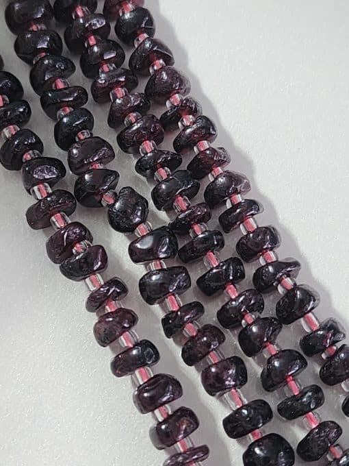 6 MM Disk Granat Lal Taşı
