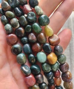 8-10 MM Amorf Doğal Hint Akik Taşı