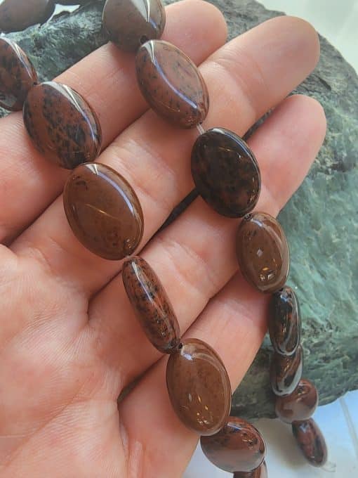 13x18 MM Oval Kırmızı Jasper Taşı