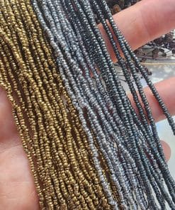 2x1 MM Fasetli Rondela Hematit Taşı