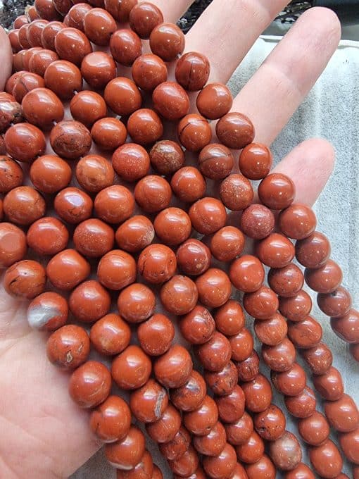 8-10 MM Amorf Doğal Ateş Jasper Taşı