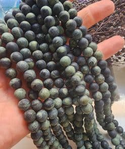 8 MM Mat Ham Serpantin Taşı Dizi