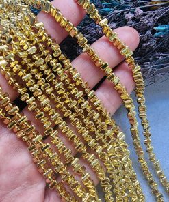 4 MM Göbekli Üçgen Hematit Doğal Taş