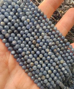 4 MM Fasetli Doğal Safir Taşı
