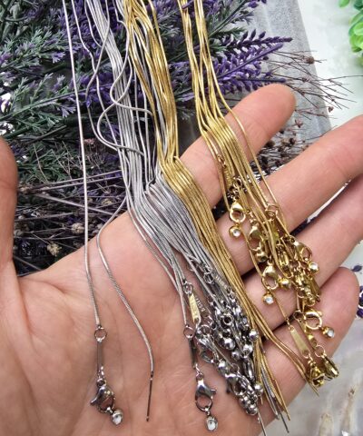 1 Mm Yilan Celik Taki Zinciri 45 Cm 5