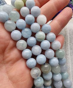 10 MM Akuamarin Doğal Taş AAB