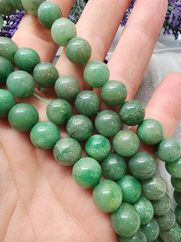 10 MM Aventurin Doğal Taş AA - Görsel 2