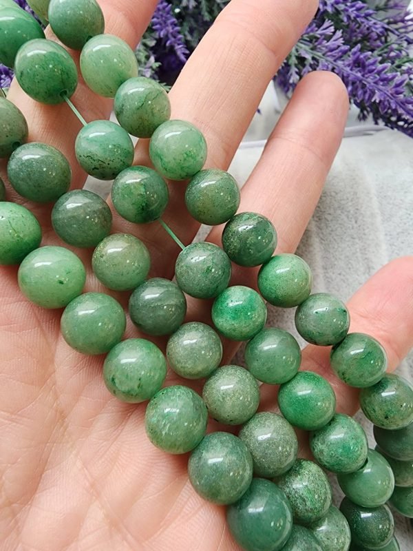 10 MM Aventurin Doğal Taş AA - Görsel 4