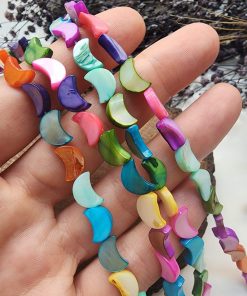 10 MM Ay Sedef Doğal Renkli