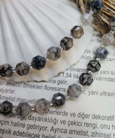 10 Mm Cokgen Damarli Akik Tasi