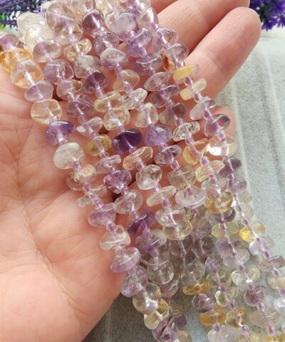 10 Mm Disk Ametrin Dogal Tas 2