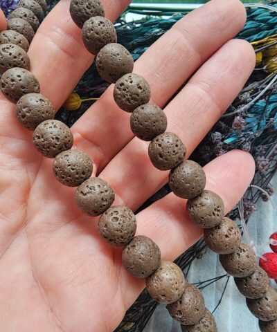 10 MM Doğal Lav Ateşi Tortu Taşı - 509