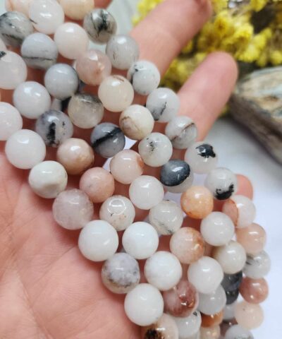 10 MM Faset Güneş Ceyt Kuvars Taşı