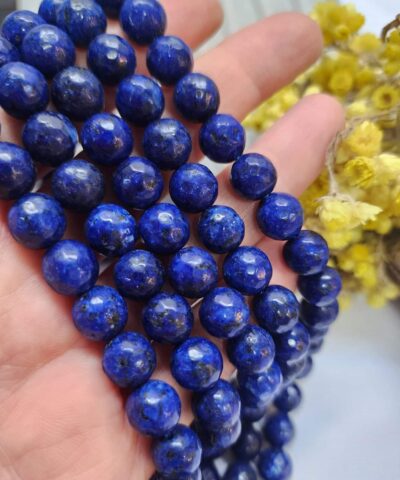 10 MM Faset Lapis Ceyt Kuvars Taşı