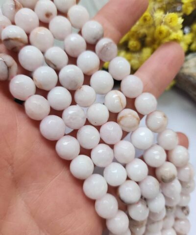 10 MM Faset Pembe Ceyt Kuvars Taşı