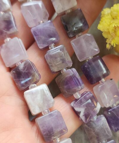 10 Mm Kare Tila Ametist Tasi