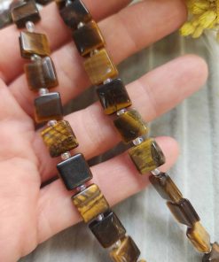 10 MM Kare Tila Kaplan Gözü Taşı