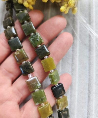 10 MM Kare Tila Yeşim Taşı