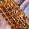 10 Mm Kehribar Renkli Faset Kuvars Dogal Tas 3