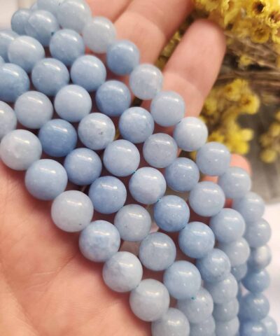 10 MM Küre Akuamarin Ceyt Kuvars Taşı