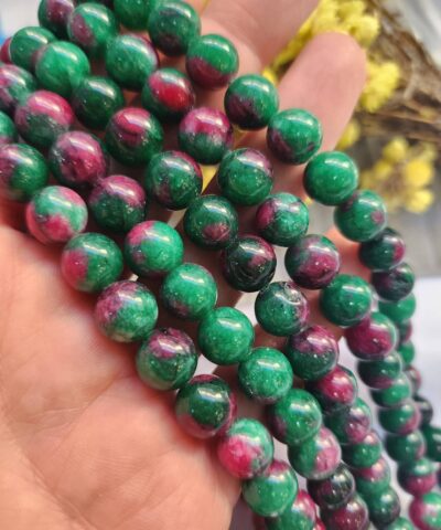 10 MM Küre Anyolit Ceyt Kuvars Taşı