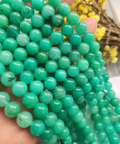 10 MM Küre Mint Kuvars Taşı