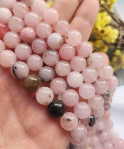 10 MM Küre Pembe Kuvars Taşı