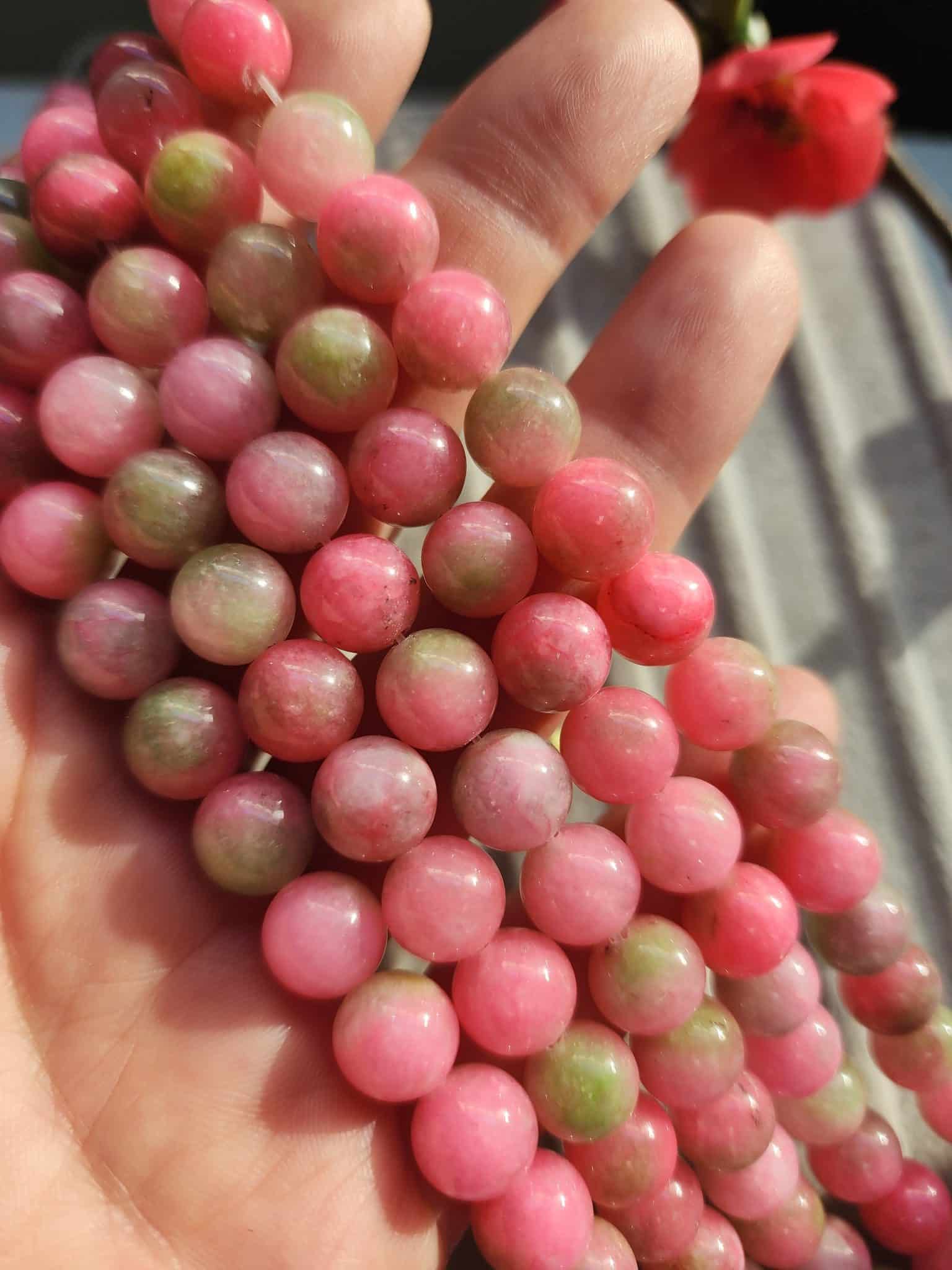 10 MM Küre Pembe Kuvars Taşı