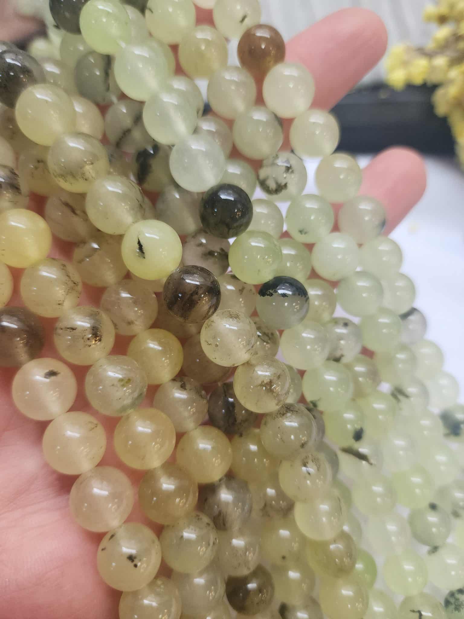 10 MM Küre Prinayt Ceyt Kuvars Taşı