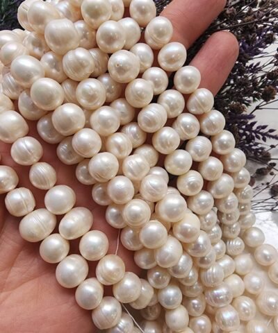 10 MM Premium Oval Doğal Barok İnci