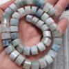 10 Mm Silindir Akuamarin Dogal Tas 2