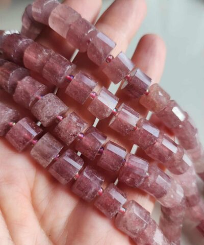 10 Mm Silindir Cilek Kuvars Dogal Tas 3