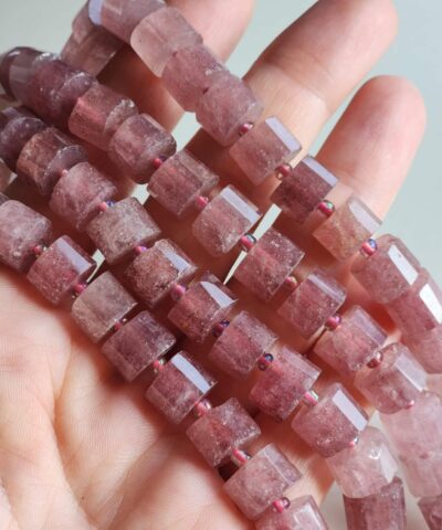 10 Mm Silindir Cilek Kuvars Dogal Tas 4