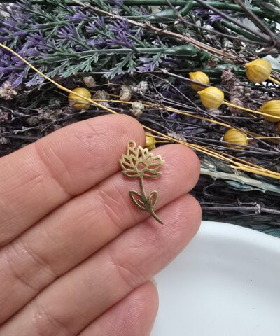 Karahindiba Çelik Kolye Ucu