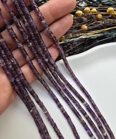 Alternative view of 4x2 MM Disk Ametist Doğal Taş