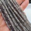 4 MM Labradorit Kuvars Rondela Doğal Taş - Görsel 2
