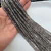 4 MM Labradorit Kuvars Rondela Doğal Taş